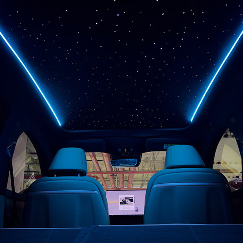 Tesla Model Y Voice-Controlled Electric Starry Roof Sunshade