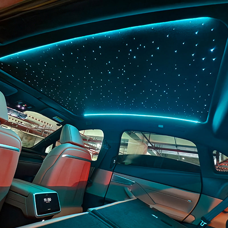 Tesla Model Y Voice-Controlled Electric Starry Roof Sunshade