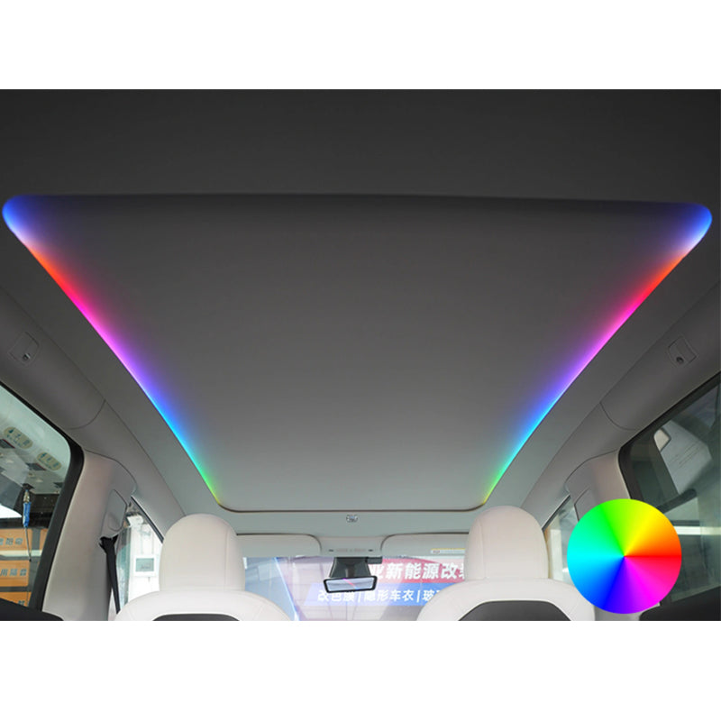 Tesla Model Y Voice-Controlled Electric Sunshade | Heat & UV Protection